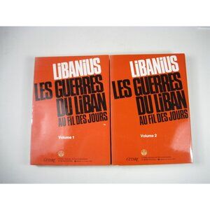 Les Guerres Du Liban Au Fil Des Jours Volumes 1 and 2 Paperback